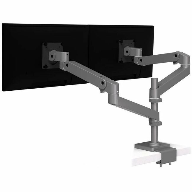 Ergotron LX Pro Dual Stacking Arm, C-Clamp (dark grey)