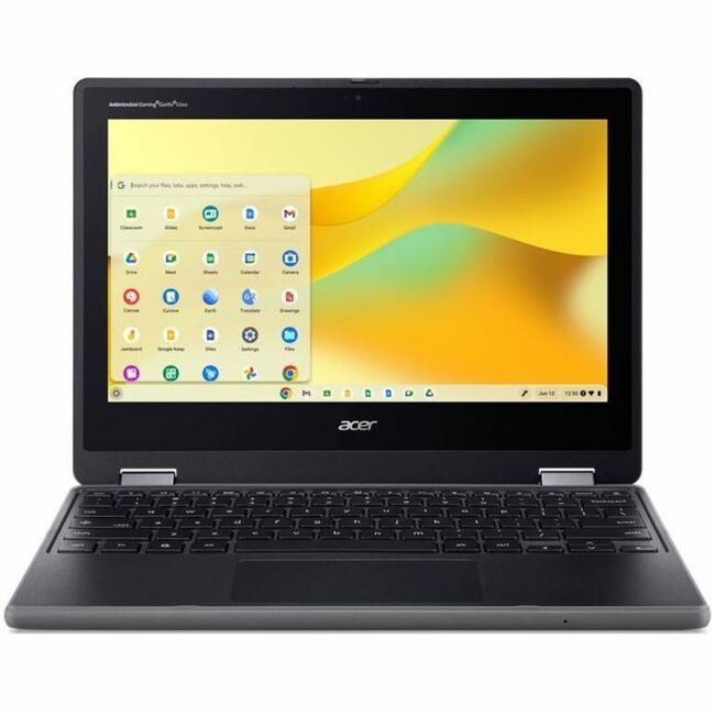 Acer Chromebook Spin 511 R757TN R757TN-C6CU 11.6" Touchscreen Convertible 2 in 1 Chromebook - HD - Intel N-Series N150 - 8 GB - 64 GB Flash Memory - English (US) Keyboard - Black