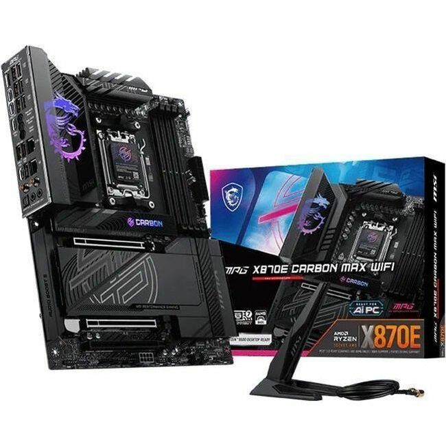 MSI MPG X870E CARBON MAX WIFI Gaming Desktop Motherboard