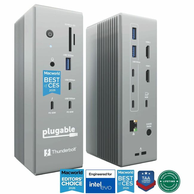 Plugable TBT-UDH2 Docking Station