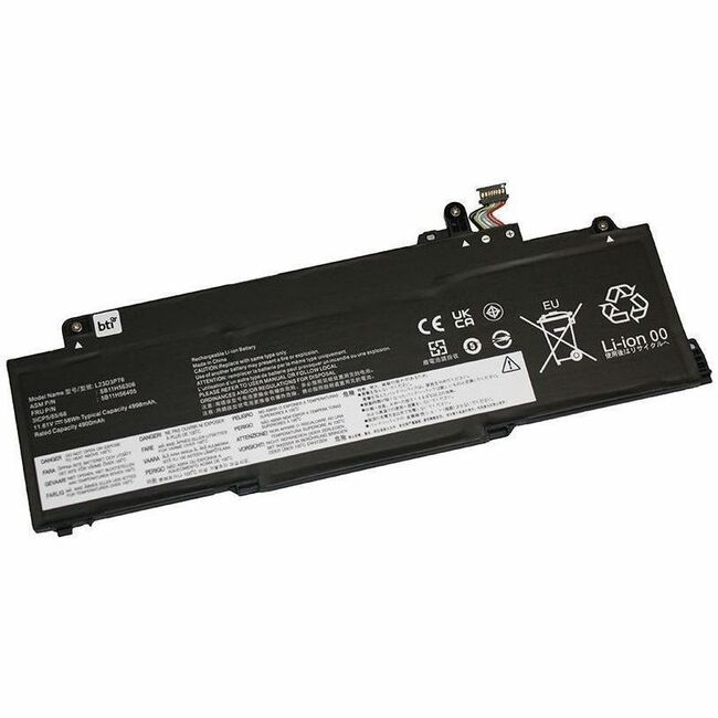 BTI 5B11H56405-BTI 11.61V LI-ION NOTEBOOK BATTERY FOR LENOVO THINKPAD T14s GEN 5, T14s GEN 5 21LS, T14s GEN 5 21LT, T14s GEN 6, T14s GEN 6 21M1, T14s GEN 6 21M2