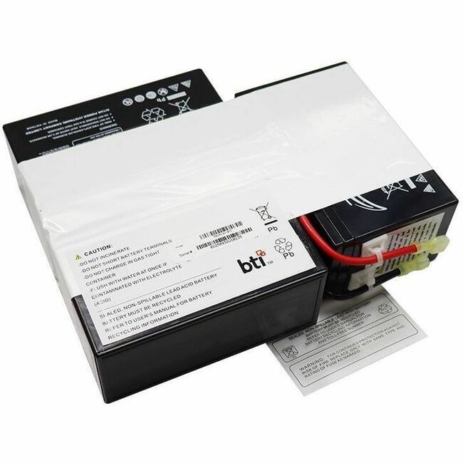 BTI RBC93-2U-TAA 12V 3-CELL LEAD ACID UPS BATTERY REPLACES RBC93-2U (TAA-Compliant) - 2 YR WARRANTY