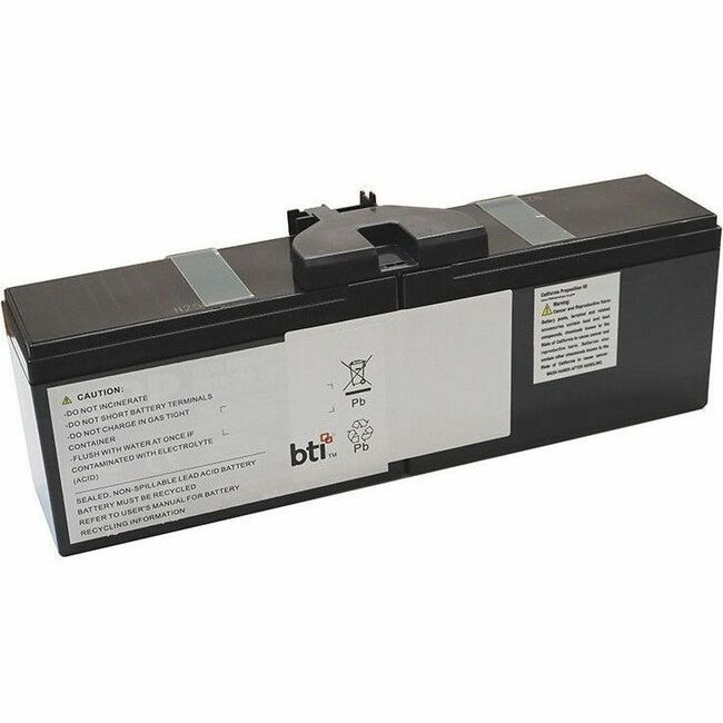 BTI APCRBC160-TAA 12V 2-CELL LEAD ACID UPS BATTERY REPLACES APCRBC160, RBC160 (TAA-Compliant) - 2 YR WARRANTY