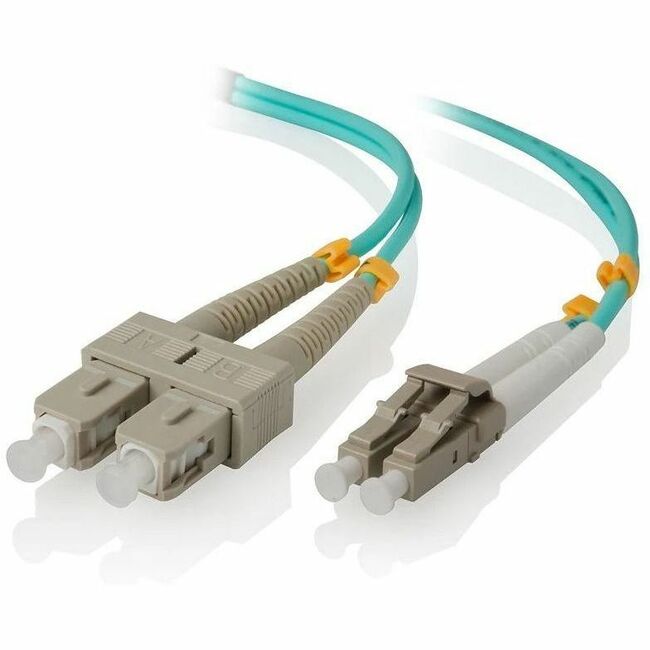 Alogic LC-SC 40G/100G Multi Mode Duplex LSZH Fibre Cable 50/125 OM4 - 3m
