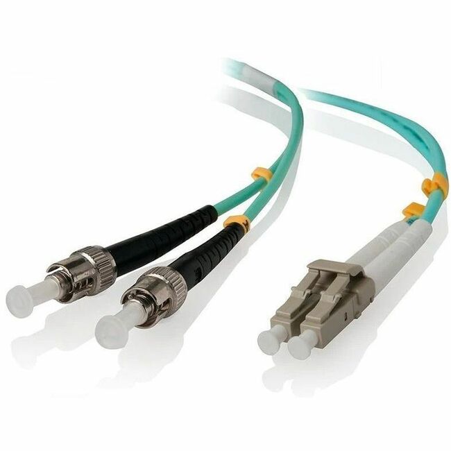 Alogic LC-ST 40G/100G Multi Mode Duplex LSZH Fibre Cable 50/125 OM4