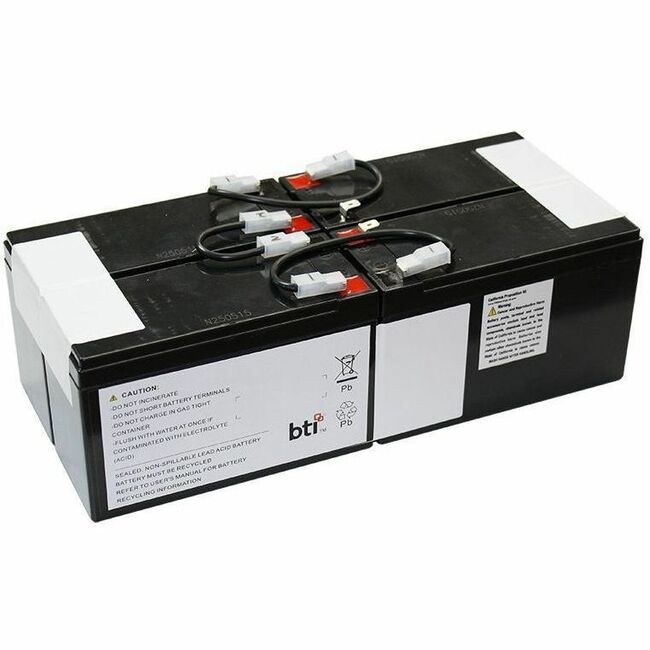 BTI RBC94-3U-TAA 12V 9A 4-CELL LEAD ACID UPS BATTERY FOR RBC94-3U (TAA-Compliant) - 2 YR WARRANTY