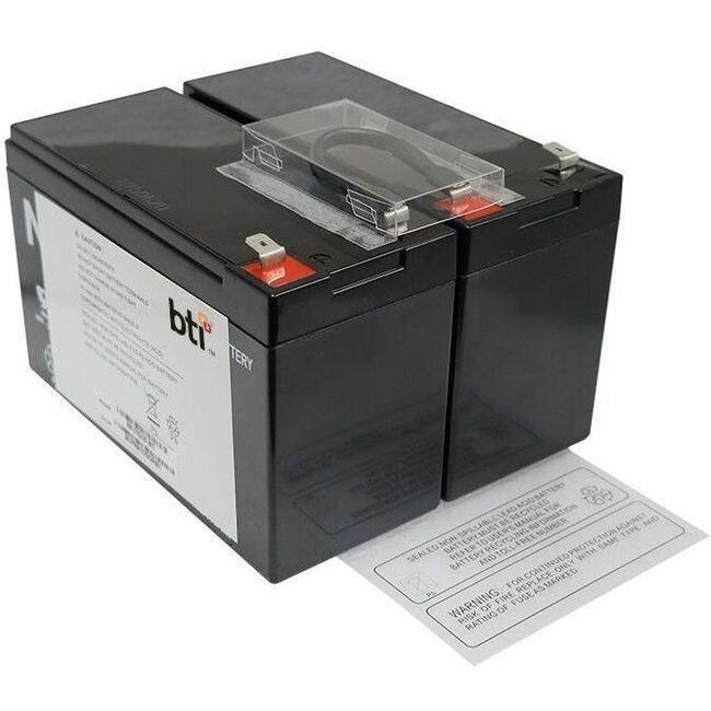 BTI RB1270X2F-TAA 12V 7A 2-CELL LEAD ACID UPS BATTERY FOR RB1270X2F (TAA-Compliant) - 2 YR WARRANTY