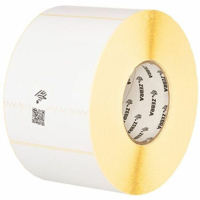 Zebra Label Paper 4 x 4in Direct Thermal Zebra Z-Perform 2000D 3 in core
