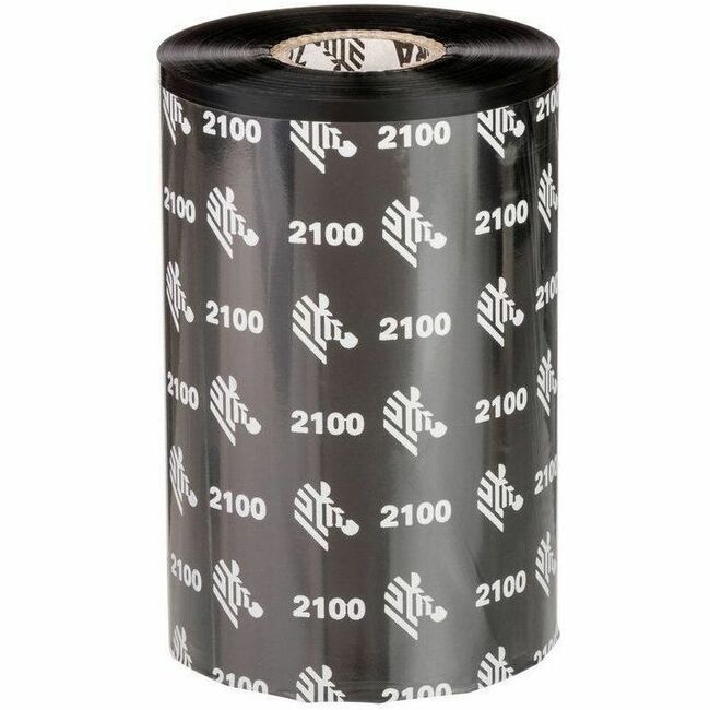 Zebra Wax Ribbon 4.33inx1476ft 2100 High Performance 1in core