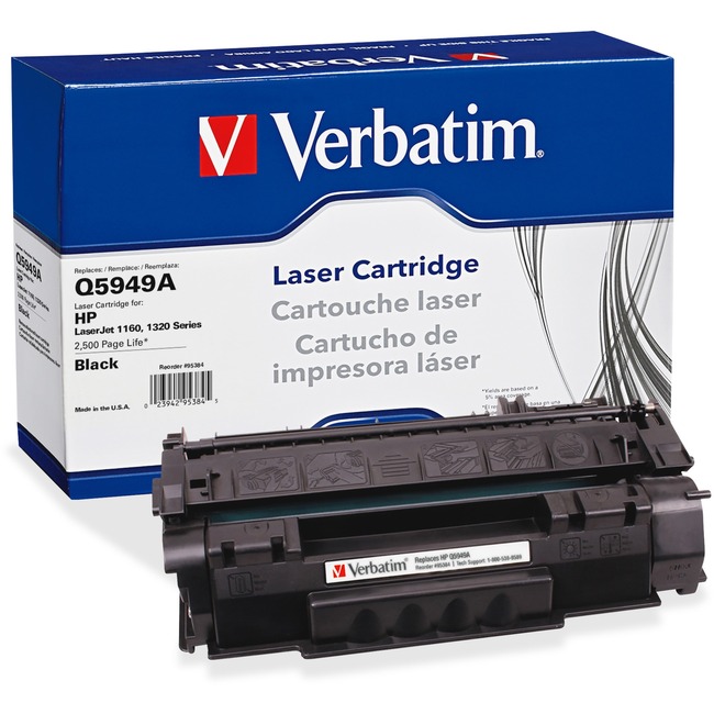 Verbatim Remanufactured Laser Toner Cartridge alternative for HP Q5949A