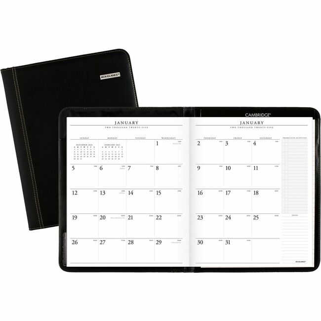 At-A-Glance Executive Monthly Padfolio