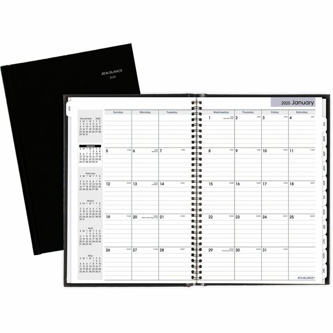 At-A-Glance DayMinder Harcover Monthly Planner