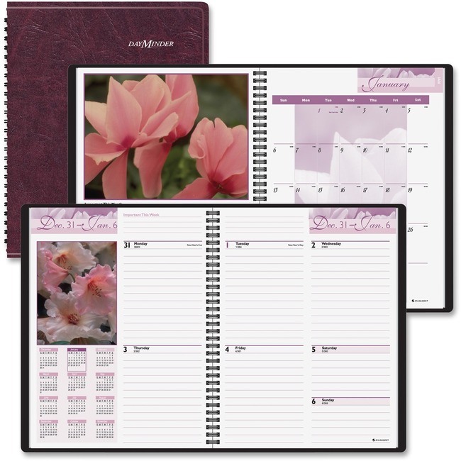 At-A-Glance Weekly/Monthly Floral Appointment Book