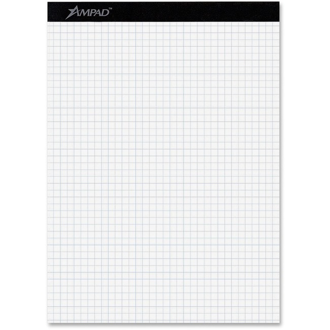 Ampad Evidence Perf Legal Pads - 8-1/2x11-3/4, Narrow Rule, Red Margin, 50 Sheets Per Pad, Pack Of Dozen