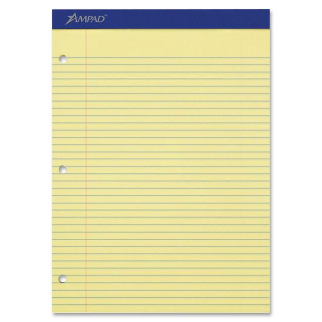 Ampad Double Sheet College-ruled Writing Pad
