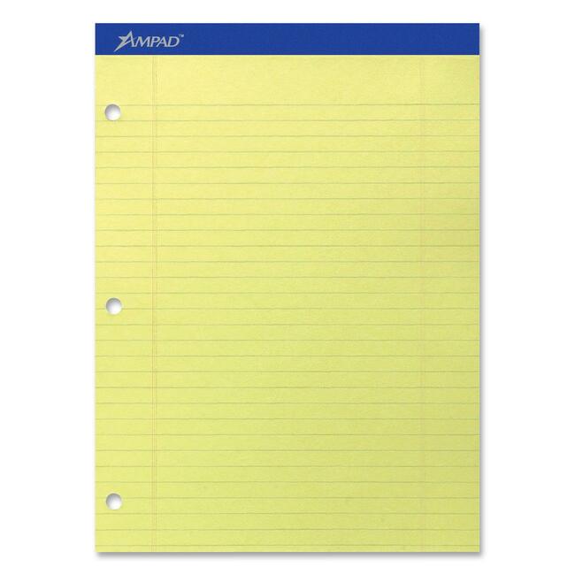 Ampad Double Sheet Legal-ruled Writing Pad
