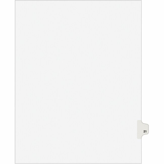 Avery Individual Legal Exhibit Dividers - Avery Style