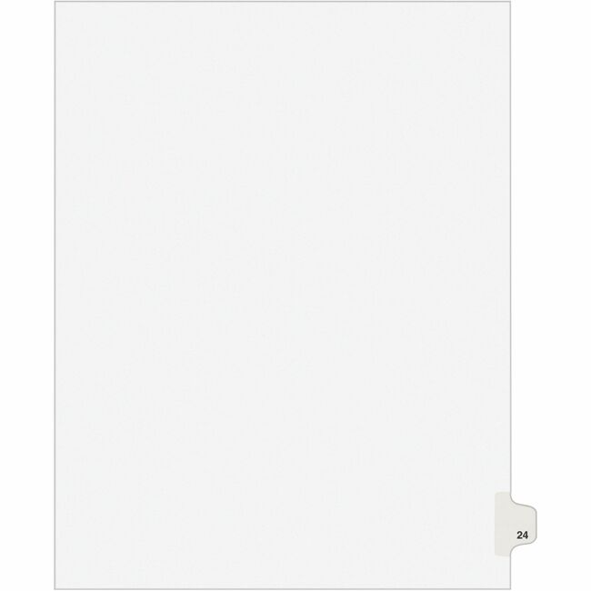 Avery Individual Legal Exhibit Dividers - Avery Style