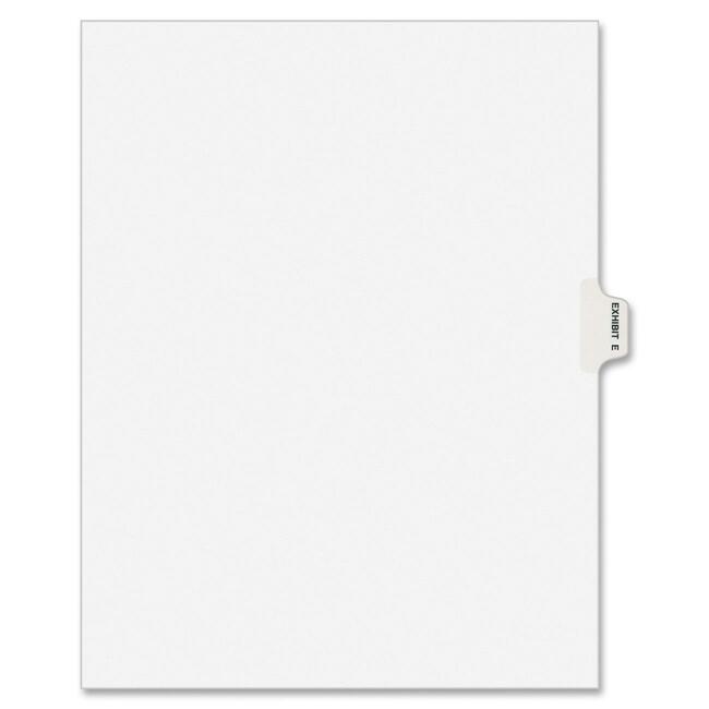 Avery Individual Legal Exhibit Dividers - Avery Style