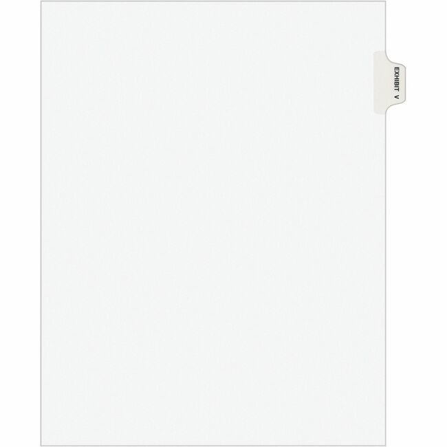 Avery Individual Legal Exhibit Dividers - Avery Style