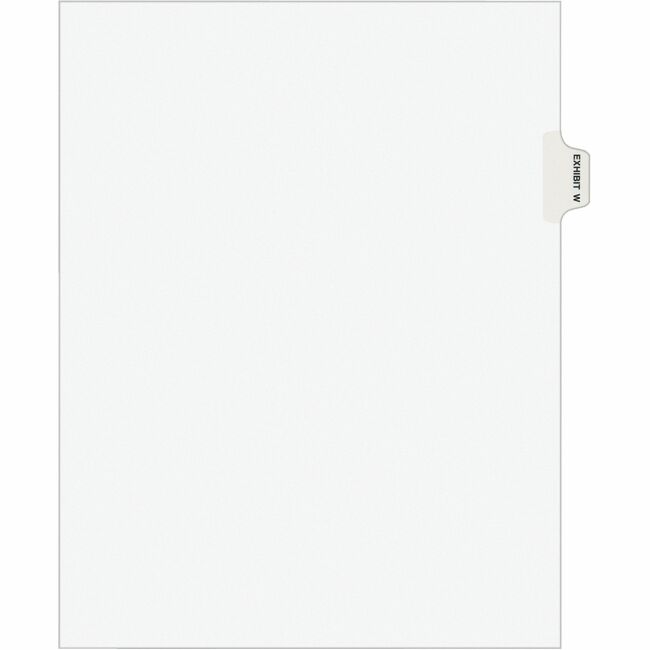 Avery Individual Legal Exhibit Dividers - Avery Style