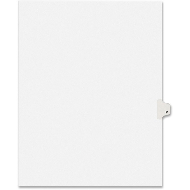 Avery® Individual Legal Exhibit Dividers - Avery Style