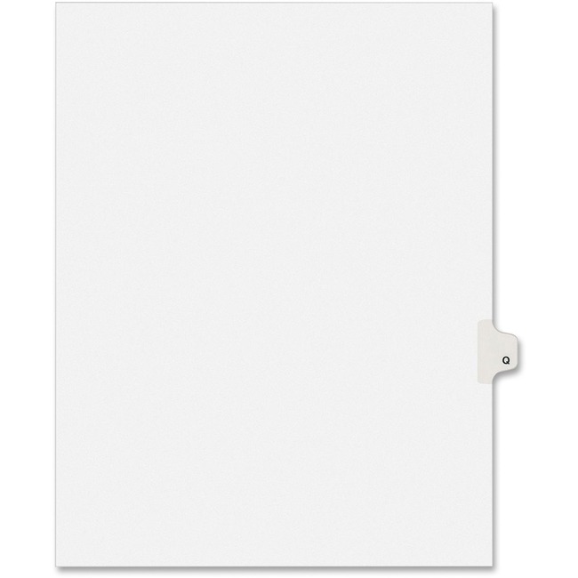 Avery Individual Legal Exhibit Dividers - Avery Style