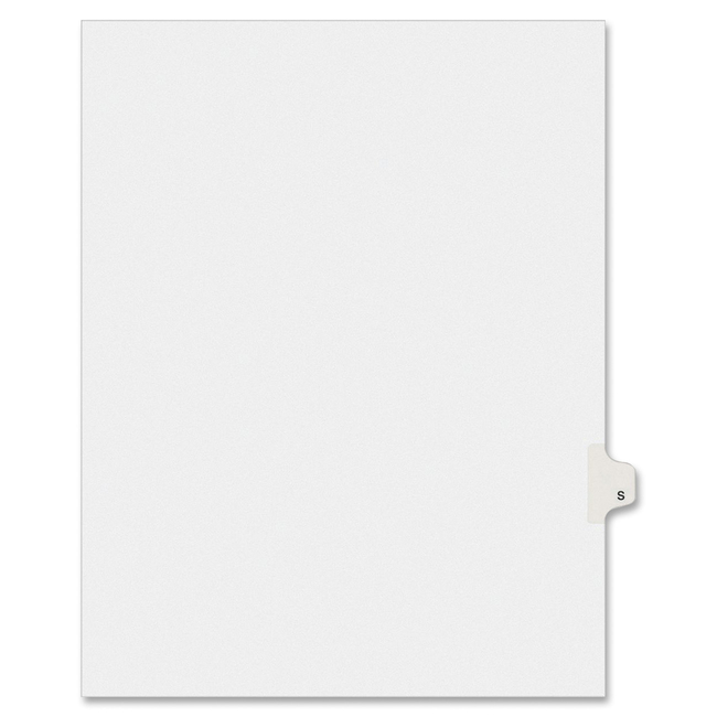 Avery Individual Legal Exhibit Dividers - Avery Style