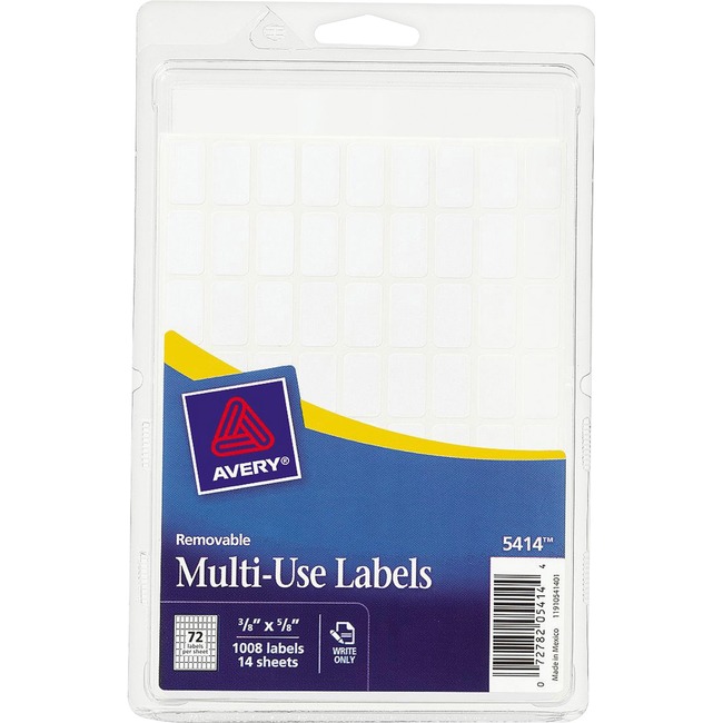 Avery Removable ID Labels