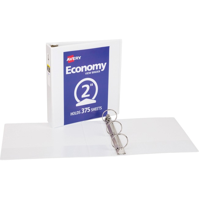 Avery Economy View Binders with Round Rings - with Merchandising