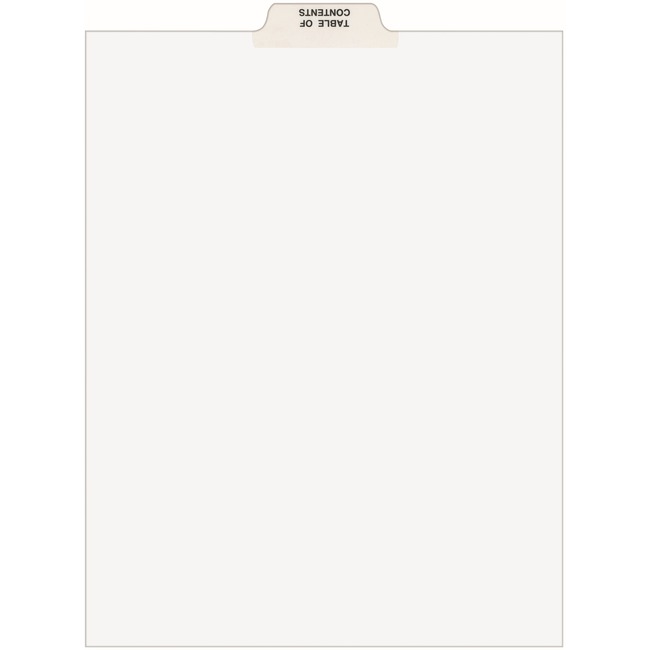 Avery Individual Legal Exhibit Dividers - Avery Style