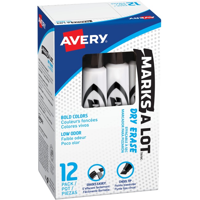 Avery Desk Style Dry Erase Markers