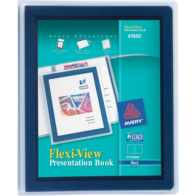 Avery Flexi-View Presentation Books