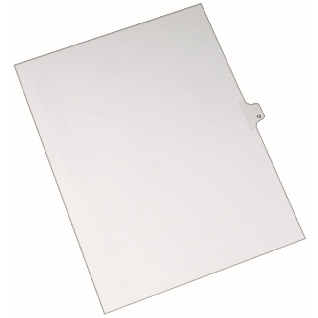 Avery Individual Legal Exhibit Dividers - Allstate Style