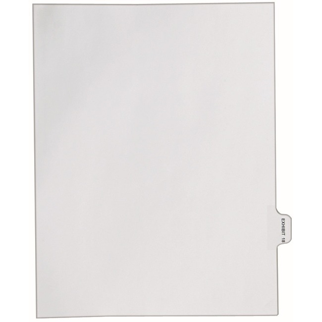 Avery Individual Legal Exhibit Dividers - Avery Style