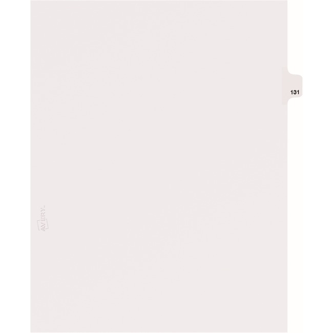 Avery Individual Legal Exhibit Dividers - Avery Style