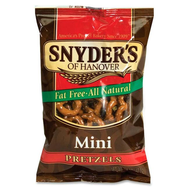 Snyder's of Hanover Fat Free Mini Pretzels
