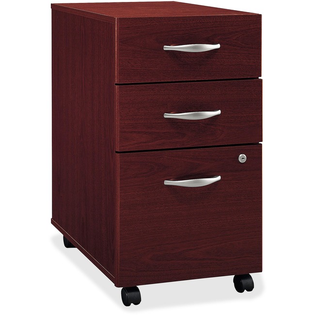 Bush Business Furniture Series C 3 Drawer Mobile Pedestal - Assembled