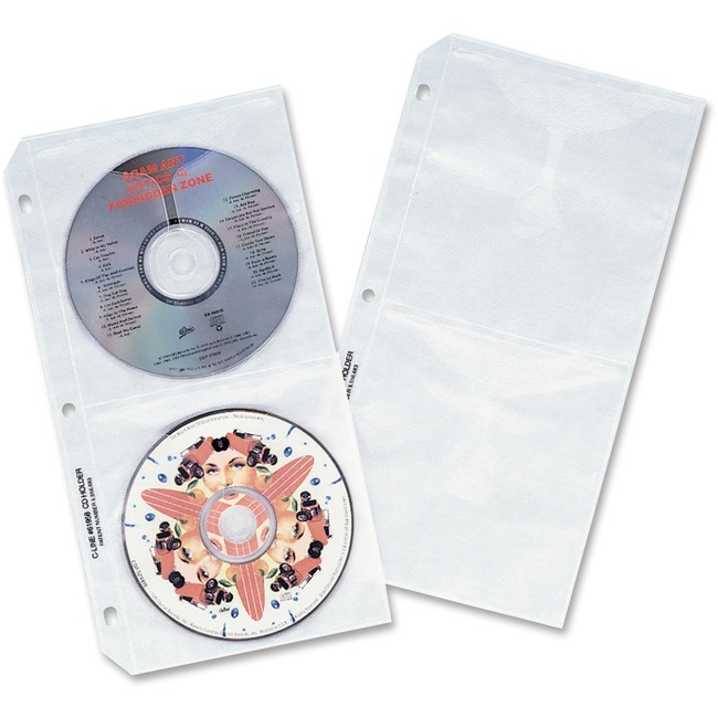 C-Line Deluxe CD Ring Binder Refill Pages