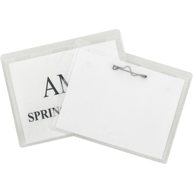 C-Line Pin Style Name Badge Holder Kit