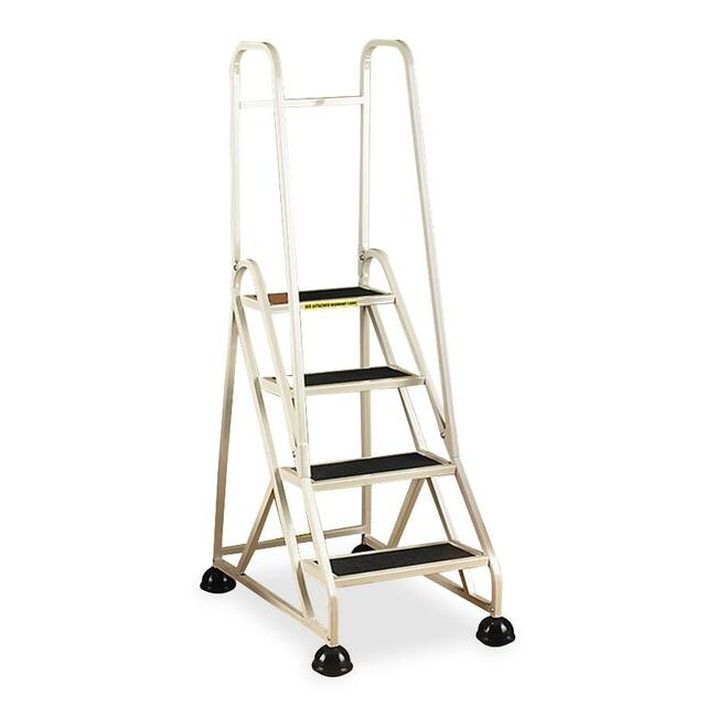 Cramer Dual Rail Four-step Aluminum Ladder