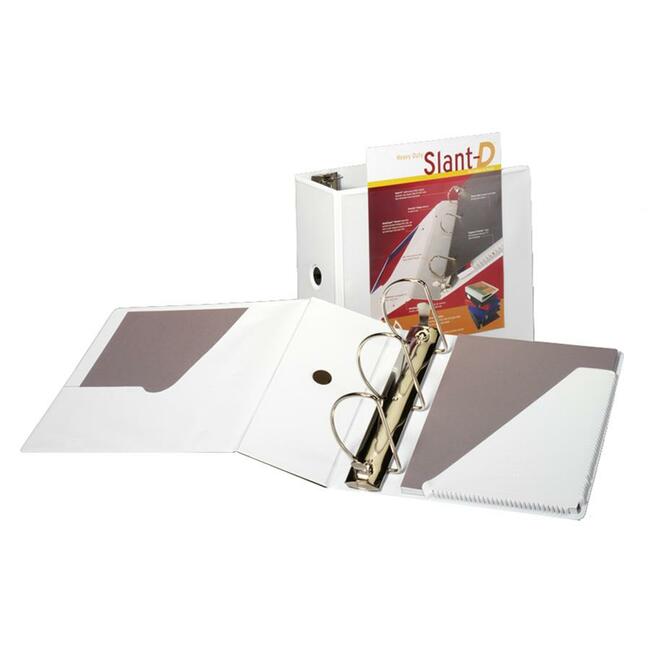 Cardinal SuperStrength ClearVue Slant-D Binders