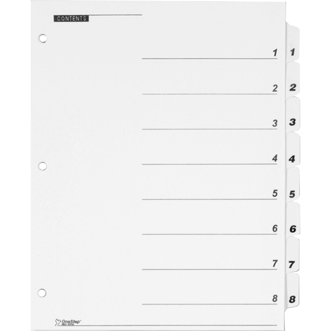 Cardinal QuickStep OneStep Index Systems