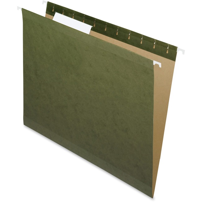 Pendaflex Reinforced Std Green Hanging Folders