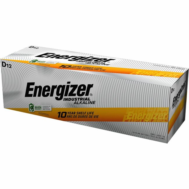 Energizer Industrial Alkaline D Batteries