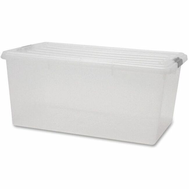 Iris Clear Storage Boxes with Lids
