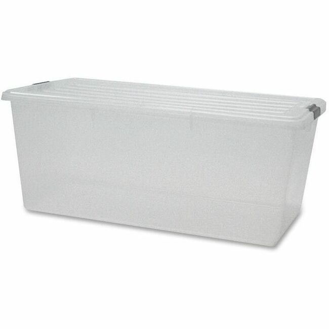 Iris Clear Storage Boxes with Lids