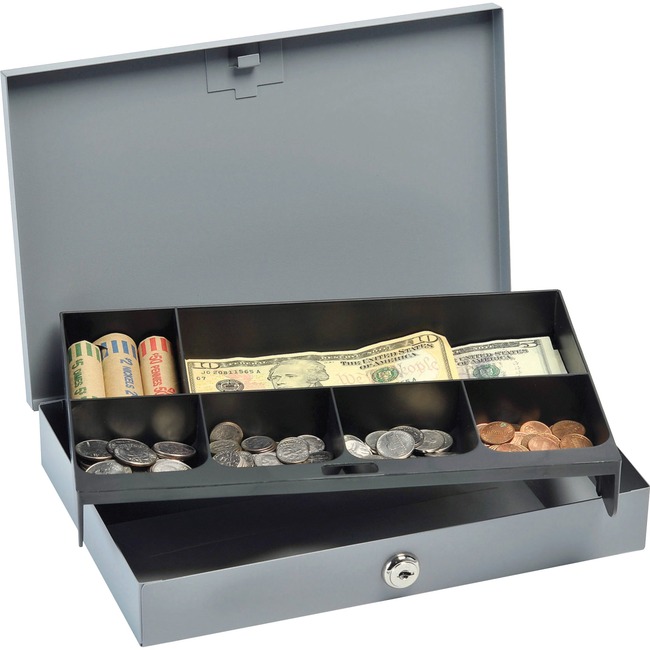 MMF Heavy-gauge Steel Cash Box