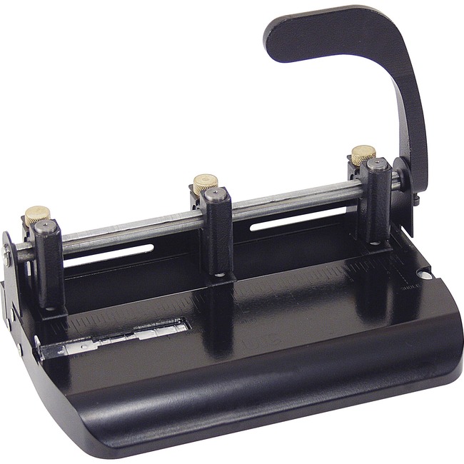 OIC Heavy-Duty Adj. 2-3-Hole Punch