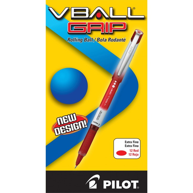 Pilot Vball Grip Liquid Ink Rollerball Pens